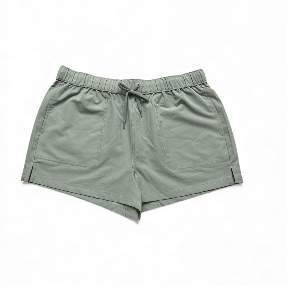 Yogalicious Sage Green Athletic Shorts for women size large